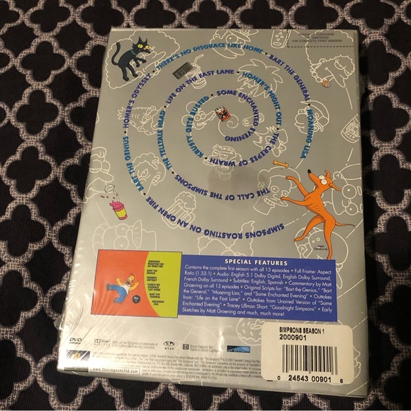 The Simpsons The Complete First Season 1 DVD 2002 3-Disc Set Collectors - Picture 2 of 3